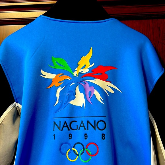 Rare 1998 Nagano Japan Olympic Jacket The Olympic Museum Collection.